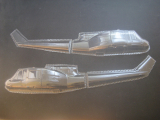 UH-1B Huey - Folieteile 0.5 mm