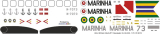 AS 332 - Marine Brasilien - Decal 33 - 1:72