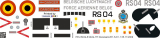 S-61 - Force Arienne Belge - RS04 - Decal 281 - 1:72