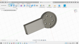 Tail motor mount OMP M2 6 mm left rectangular
