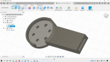Tail motor mount OMP M2 6 mm right rectangular