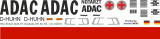 Bo 105CB - ADAC - D-HUHN - Decal 299 - 1:32