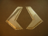 Bell 222 - Foil parts narrow tail unit 0,3 mm