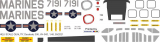 VH-34D - Marines One - Decal 306 - 1:48