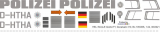 Bo 105CBS - Police Thüringen - D-HTHA - Decal 310 - 1:32
