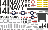 UH-34J - US Navy - Decal 312 - 1:48