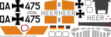 H-34G - Heer - Decal 61 - 1:32