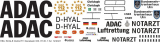 H145 / EC 145T2 - ADAC - D-HYAL - BwKh Ulm - Decal 333 - 1:24