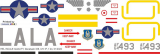UH-1F - US Air Force - 58. OMS 64493 - Decal 336 - 1:24