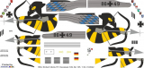 Bo 105 P1-A1 - German Bundeswehr Hornet - 86+49 - Decal 339 - 1:24