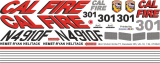 UH-1H - CAL FIRE - N4910F - Decal 355 - 1:48