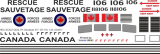 CH-118 - Canadian Armed Forces yellow 106 - Decal 377 - 1:24