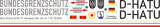 UH-1D - Bundesgrenzschutz - D-HATU - Decal 396 - 1:32