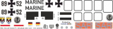 S-61 - Bundeswehr Marine SAR 89+52 - Decal 400 - 1:35