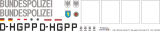 Bell 212 - Bundespolizei - D-HGPP - Decal 403 - 1:35