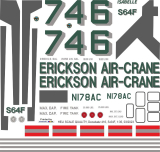 S-64F - Erickson Air-Crane - N178AC - Decal 416 - 1:35