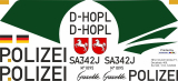 SA 342J - Polizei Niedersachsen - D-HOPL - Decal 469 - 1:18