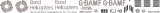 Bo 105 - Bond Helicopters - G-BAMF - Decal 543 - 1:32