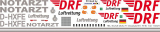 H145 / EC 145T2 - DRF - D-HXFE - Decal 551 - 1:24