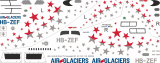 EC 135 - Air-Glaciers - HB-ZEF - Decal 557 - 1:32
