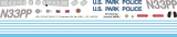 Bell 206L - US Park Police - N33PP - Decal 594 - 1:24