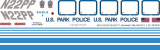 Bell 412 - US Park Police - N22PP - Decal 596 - 1:35