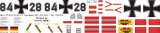 CH-53 - Bundeswehr 84+28 - Decal 605 - 1:48