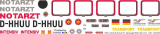 Bell 412 - DRF alt - D-HHUU - Decal 608 - 1:35