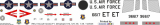 UH-1N - US Air Force 413. Test-Squadron - 96617 - Decal 614 - 1:35