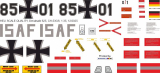 CH-53 - Bundeswehr ISAF 85+01 - Decal 625 - 1:48