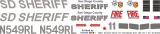 UH-1H - San Diego County Sheriff - N549RL - Decal 633 - 1:24