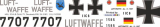 SA 318C - Luftwaffe 7707 - Decal 635 - 1:32