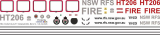 Bell 412 - Helitak - VH-UCH - Decal 664 - 1:35