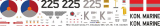 UH-1B - Kon. Marine - Decal 666 - 1:24