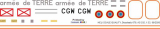 AS 332 - armee de TERRE CGW - Decal 676 - 1:72