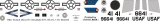 UH-1N - US Air Force 36. RQS - 96641 - Decal 679 - 1:35