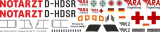 BK 117 - ARA Flugrettung - D-HDSR - Decal 342 - 1:32