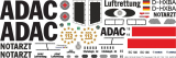 EC 135 - ADAC - D-HXBA - Decal 108 - 1:18