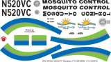 MD 520N - Mosquito Control - N520VC - Decal 170 - 1:15