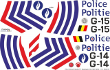 MD 520N - Polizei Belgien - Decal 169 - 1:15