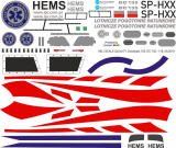 EC 135 - HEMS - SP-HXX - Decal 193 - 1:18