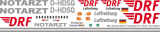 H145 / EC 145T2 - DRF - D-HDSQ - Decal 208 - 1:32
