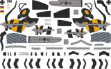 Bo 105 P1-A1 - Bundeswehr Hornisse - 87+92 - Decal 338 - 1:24