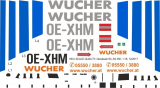AS 350 - Wucher Helicopter - OE-XHM - Decal 83 - 1:48