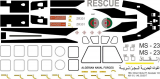 AW 101 - Algerian Naval Forces - Decal 123 - 1:48