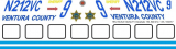 Bell 212 - Ventura County - N212VC - Decal 152 - 1:35