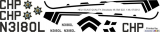 Bell 222 - California Highway Patrol - N3180L - Decal 49 - 1:48