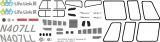 Bell 407 - Life Link III - N407LL - Decal 60 - 1:32