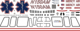 Bell 407 - Mercy Air - N150AM - Decal 259 - 1:32