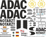 EC 135 - ADAC - D-HBYF - Decal 122 - 1:32